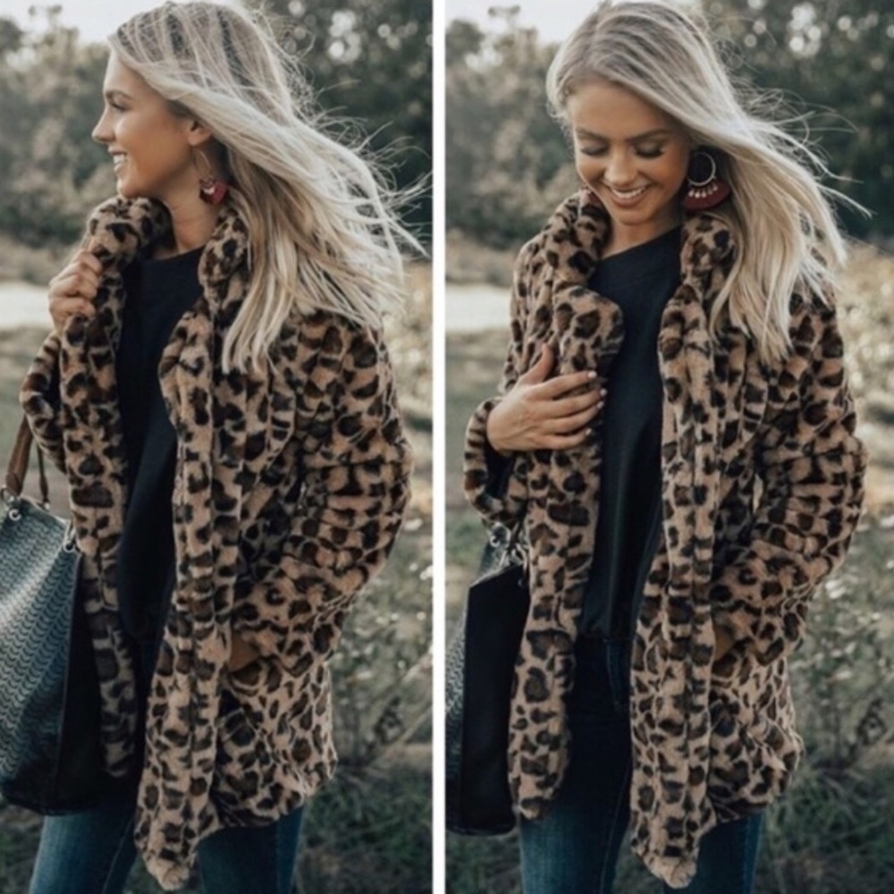 Stunning Leopard Coat - Picture 4 of 7